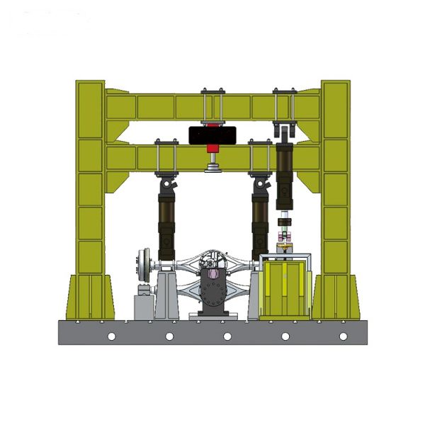 大型機(jī)械式低頻彈簧疲勞試驗機(jī)